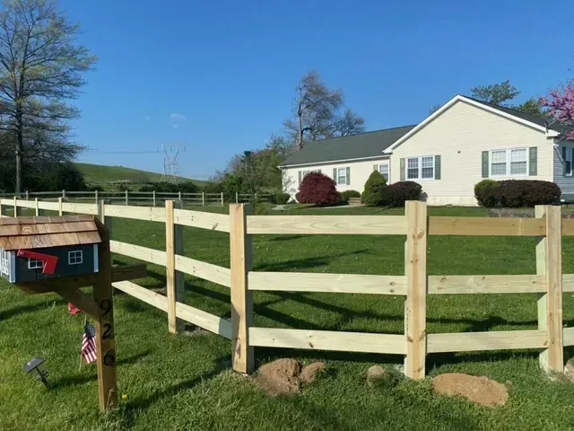 Ranch Rail Fence
