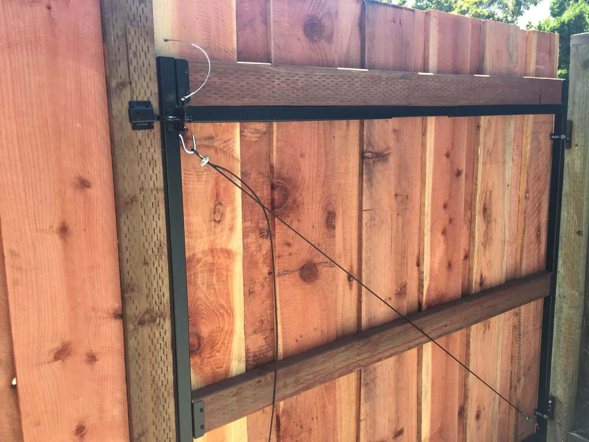 Steel Frame Gate