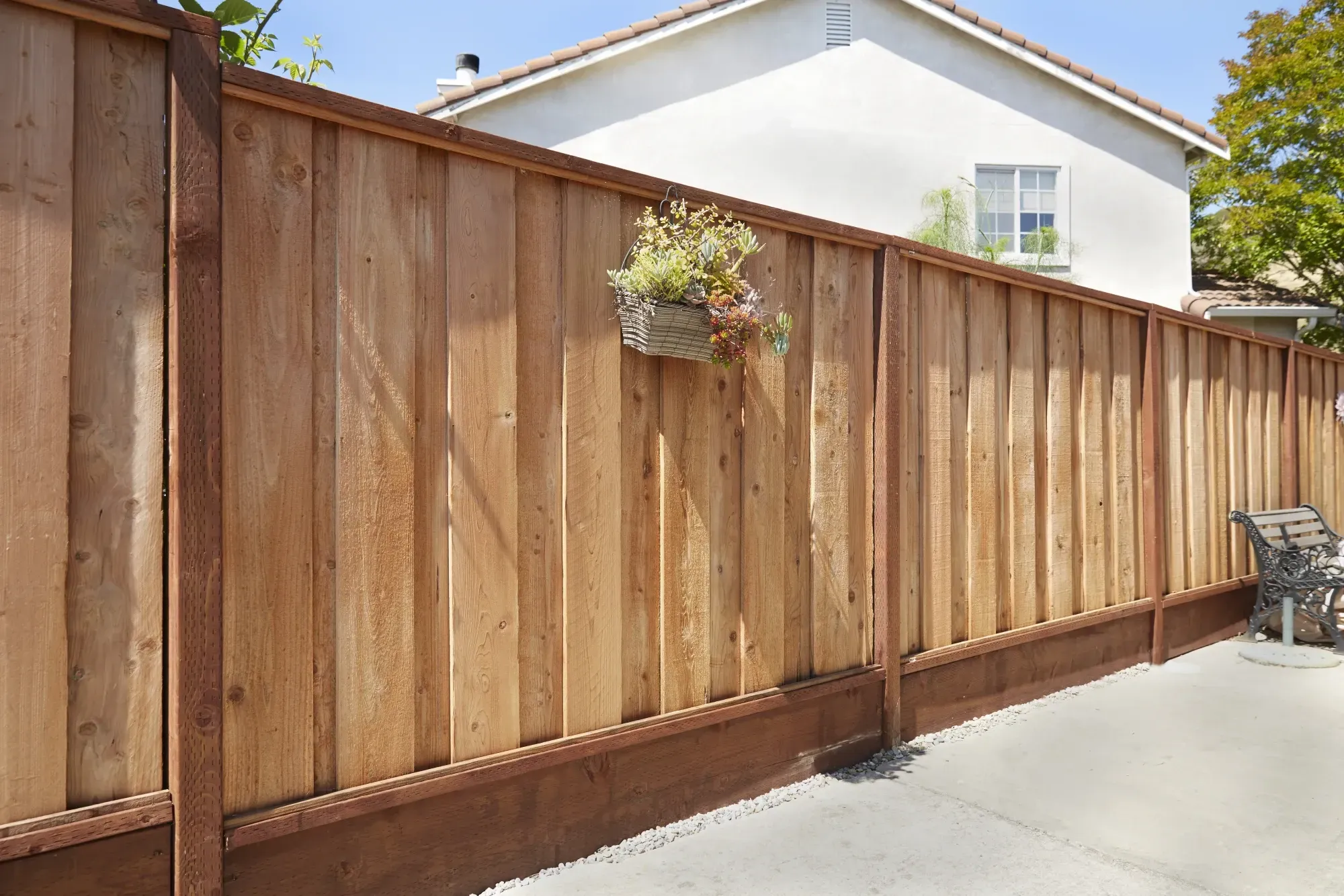 Picture Frame Fence