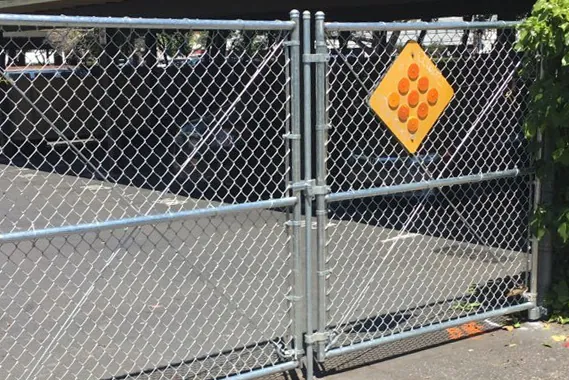 Chain link fences and gates