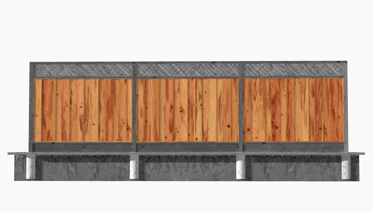 Privacy fence picket